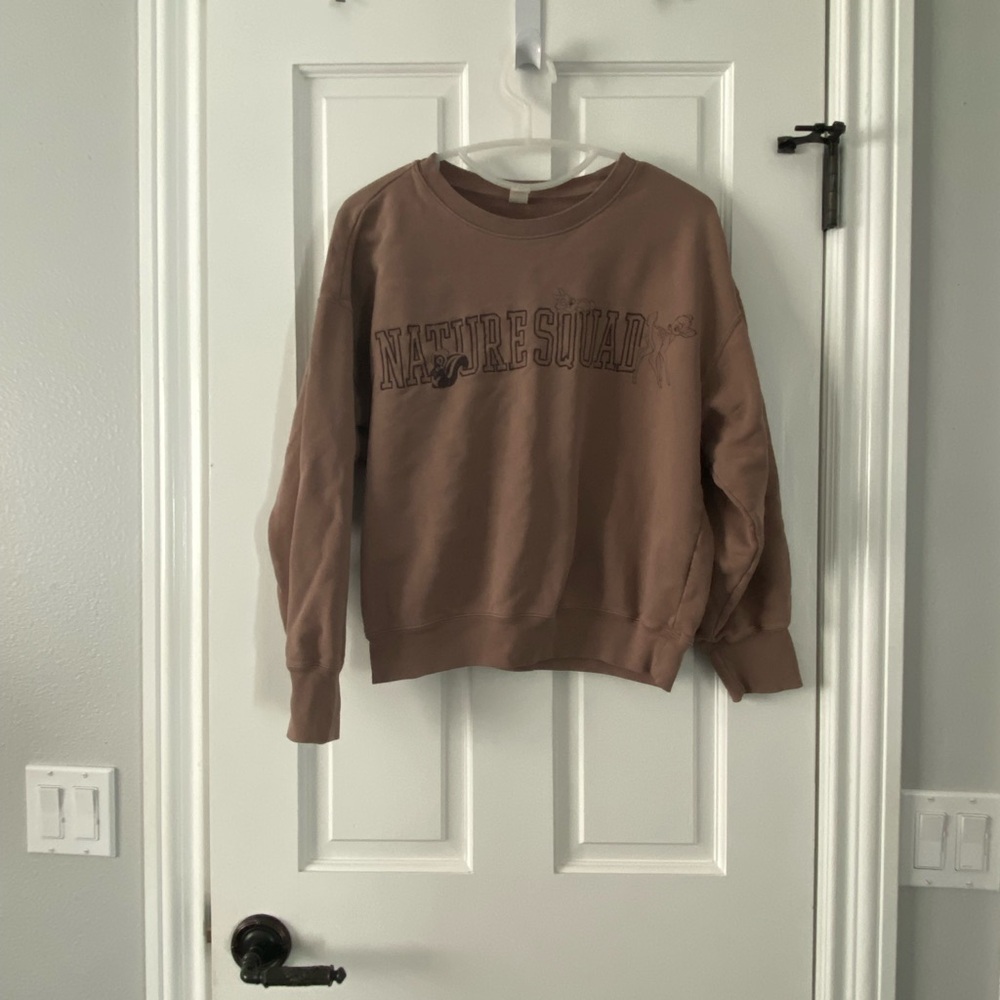 Uniqlo x Disney UT Brown Bambi Nature Squad Sweatshirt - Picture 3 of 7